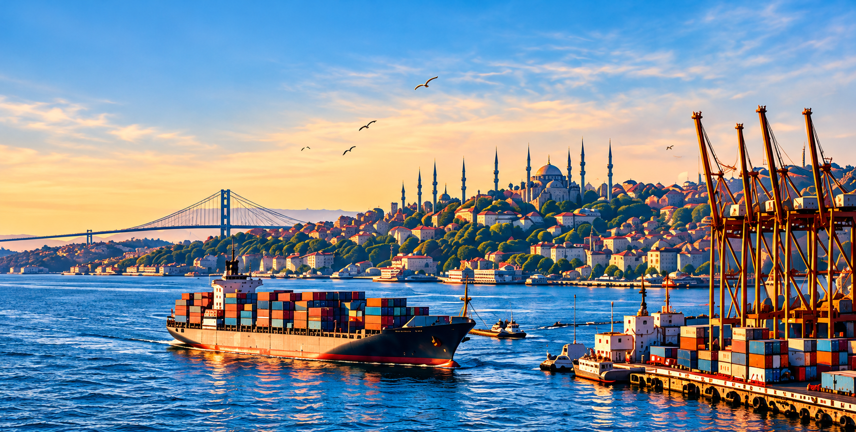 Istanbul harbour